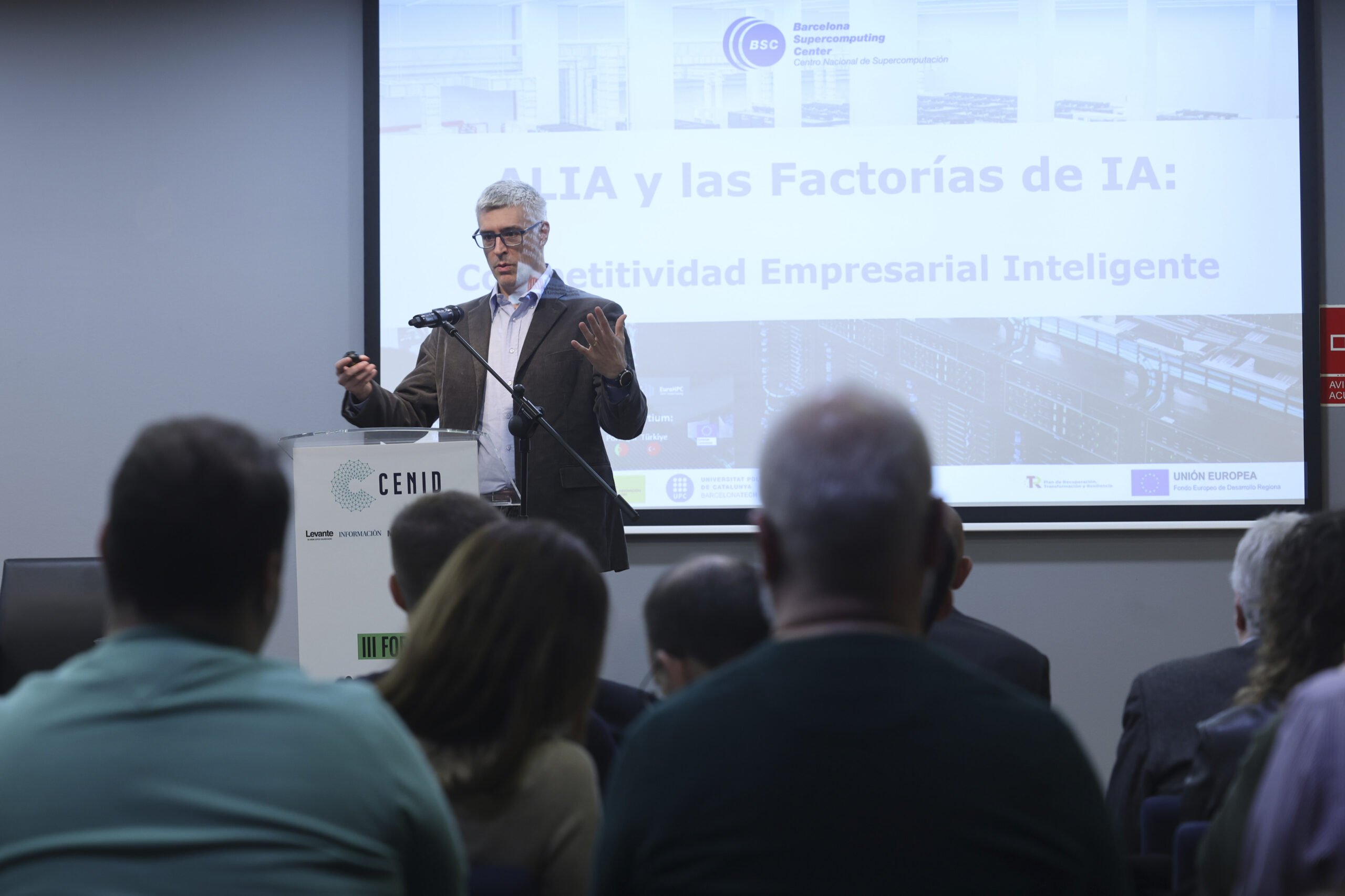 VALENCIA, VLC. III Jornada Alia con Diego Perino, director AI Institute del Barcelona Supercomputing Center